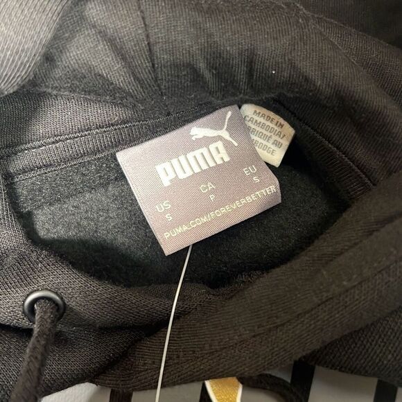 PUMA Sportswear Core Graphic casual sporty Hoodie Pullover NWT Men Small - Picture 5 of 6